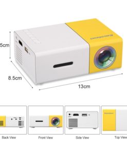Coolux YG300 YG-300 Mini LCD LED Projector 400-600LM 1080p Video 320 x 240 Pixel Best Home Proyector 4